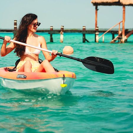 Tortuga Bacalar Bed & Breakfast Bagian luar foto