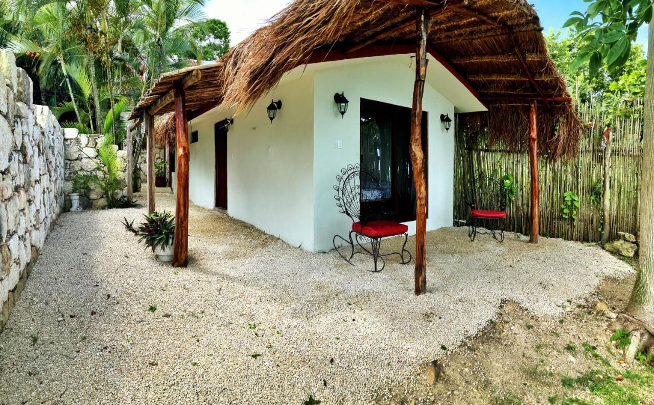 Tortuga Bacalar Bed & Breakfast Bagian luar foto