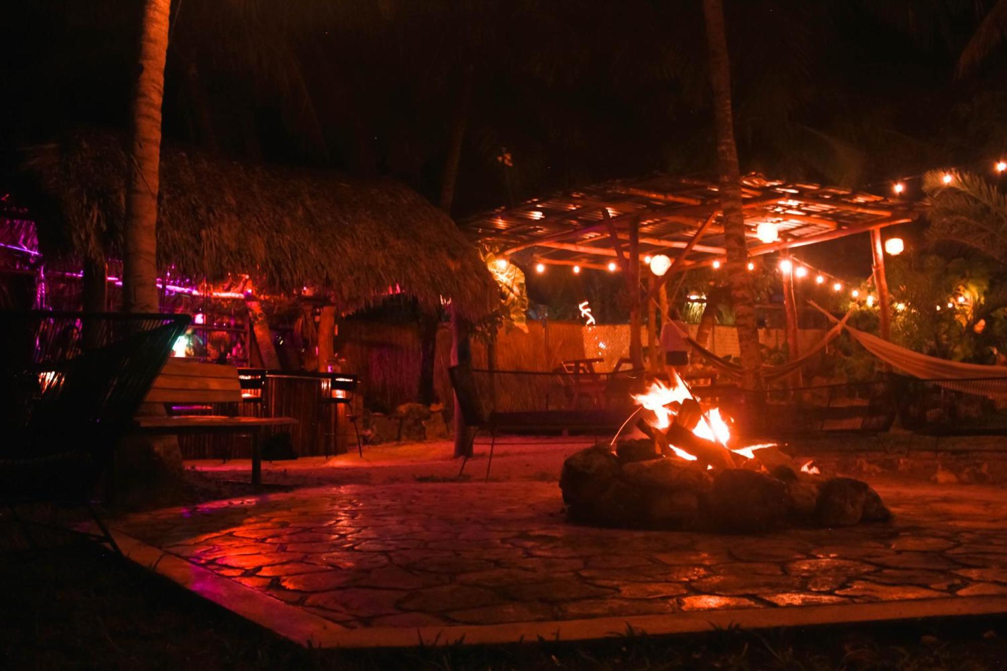 Tortuga Bacalar Bed & Breakfast Bagian luar foto