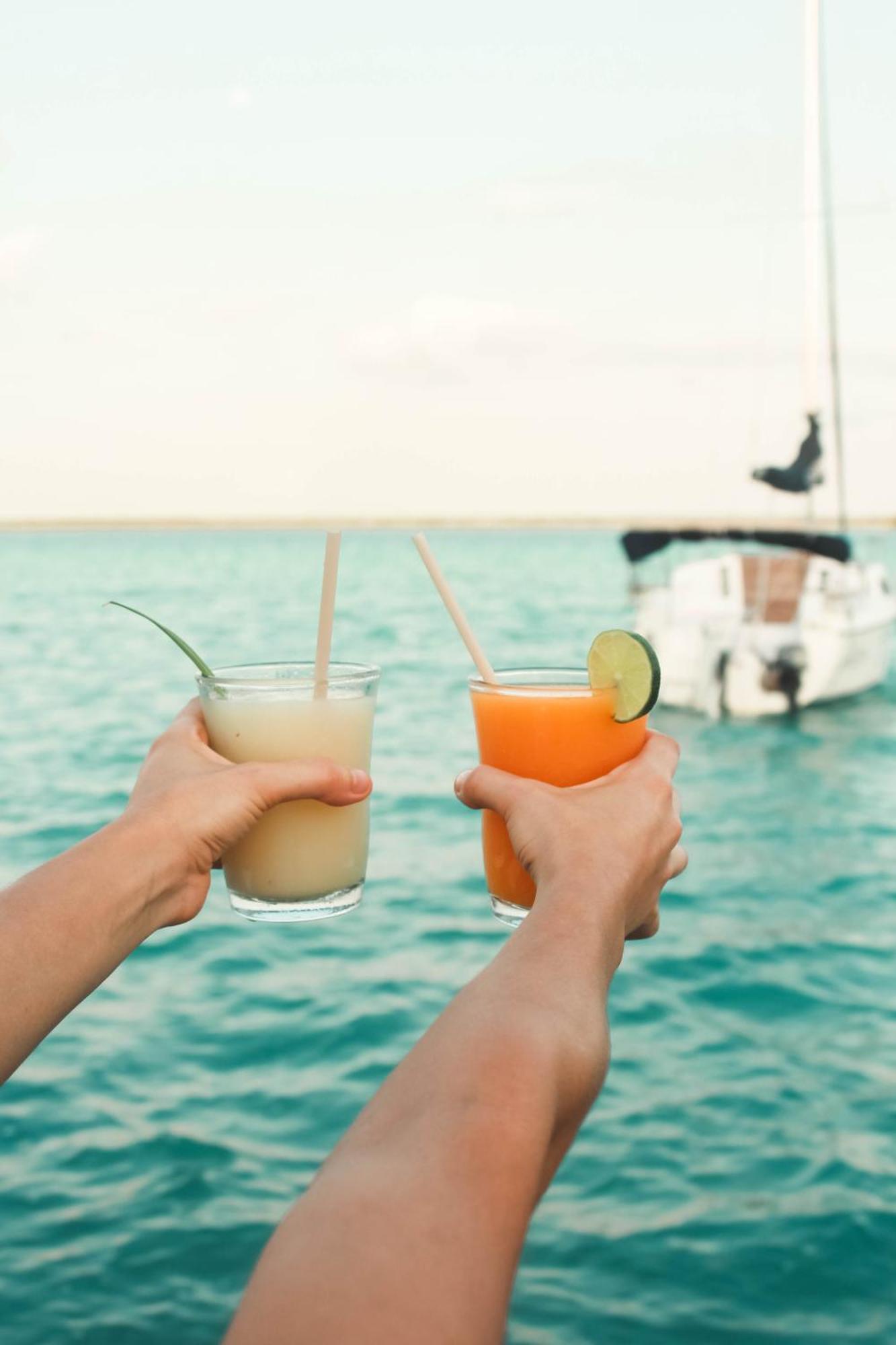 Tortuga Bacalar Bed & Breakfast Bagian luar foto