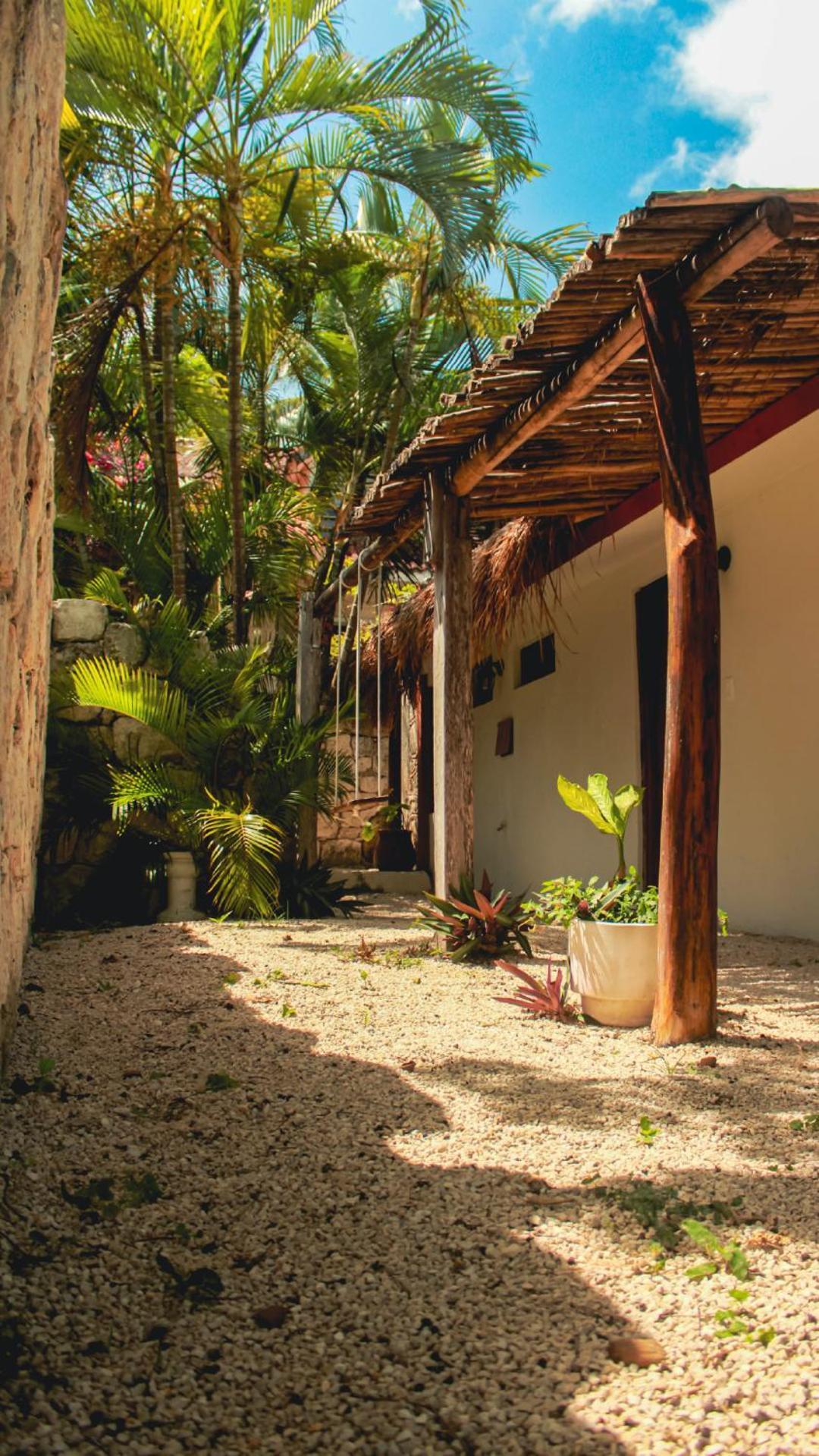 Tortuga Bacalar Bed & Breakfast Bagian luar foto