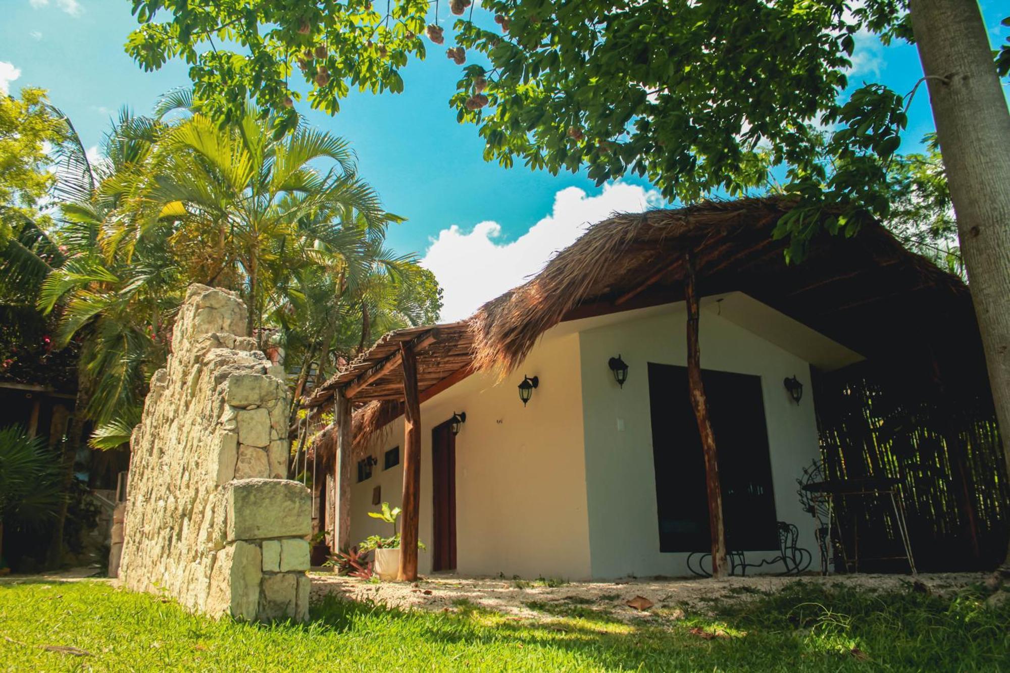 Tortuga Bacalar Bed & Breakfast Bagian luar foto