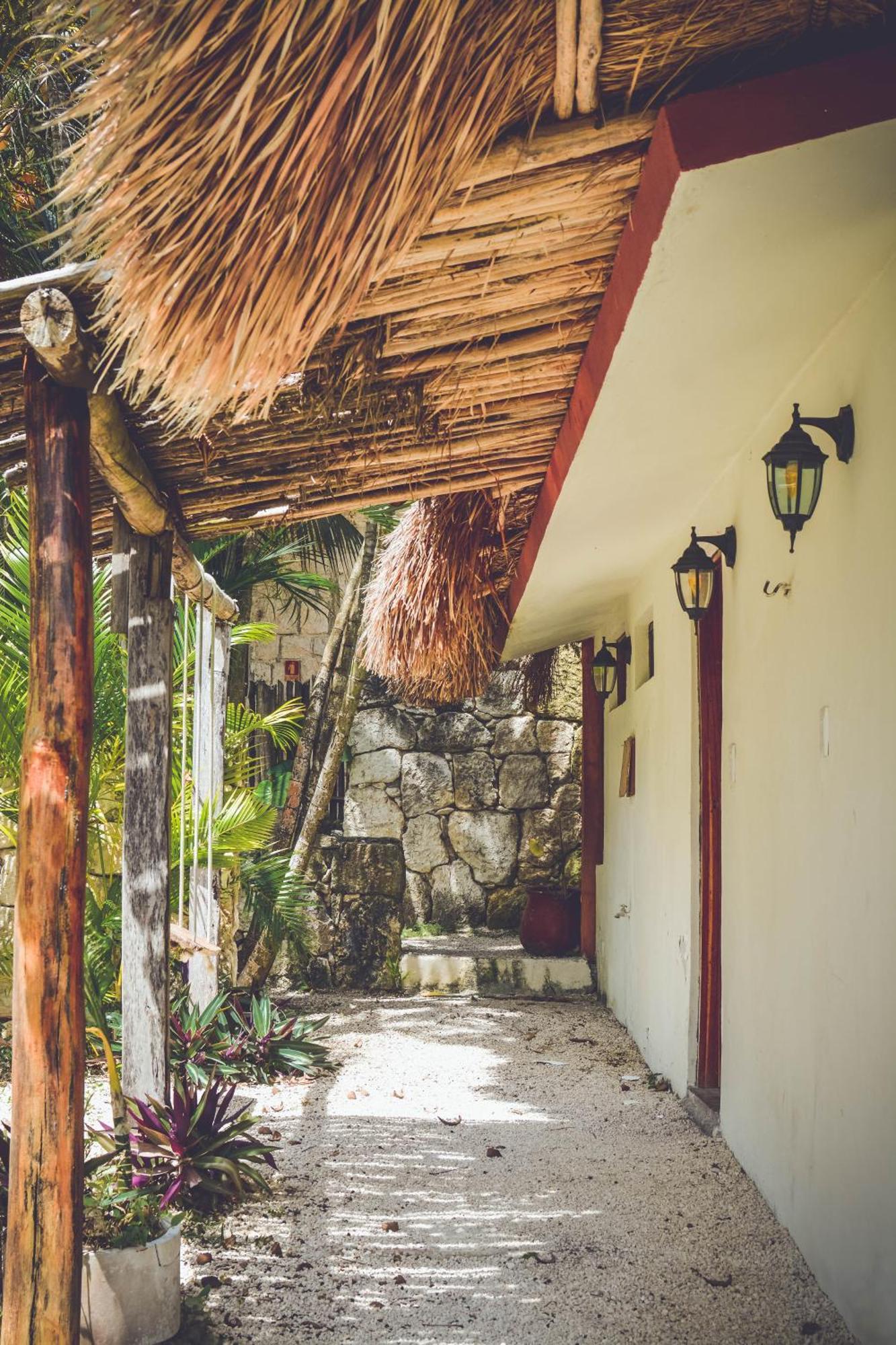 Tortuga Bacalar Bed & Breakfast Bagian luar foto