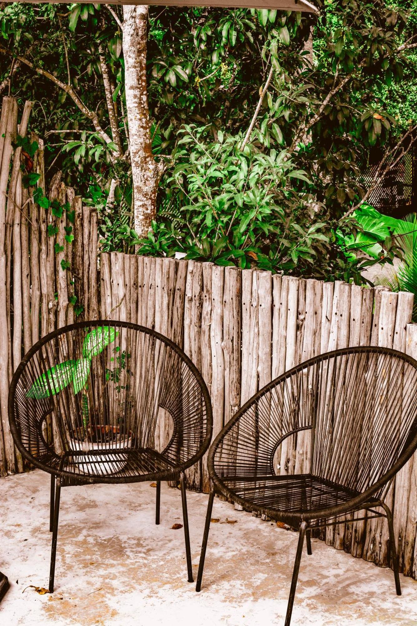 Tortuga Bacalar Bed & Breakfast Bagian luar foto